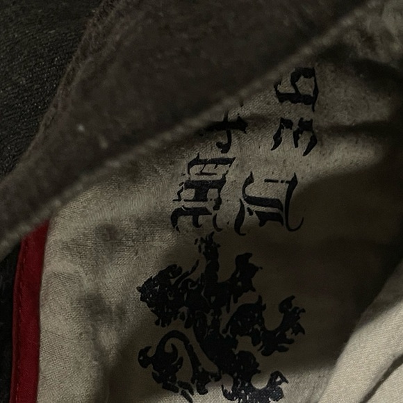 COOGI Australia Black Jeans with Brown Accent and Gold Embroidery (46x36) - Picture 12 of 13